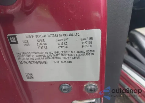 2010 Chevrolet Camaro 2Ss from USA, damaged, VIN 2G1FK1EJXA9166196